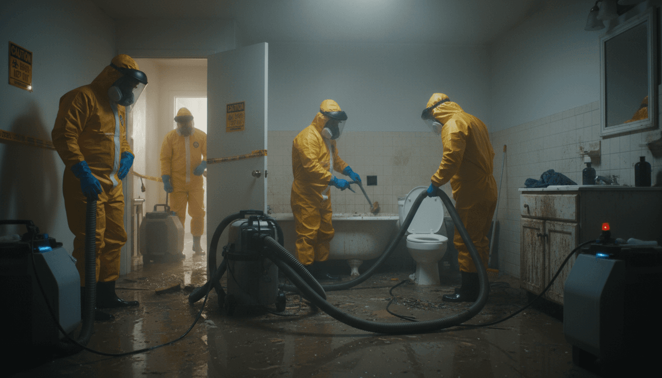 Sewage Cleanup & Remediation in Nashville, TN