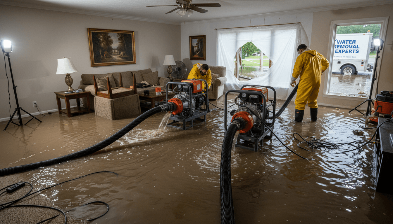 Emergency Water Extraction in Nashville, TN